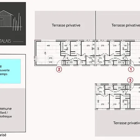 Les Cabanes De Talais 别墅